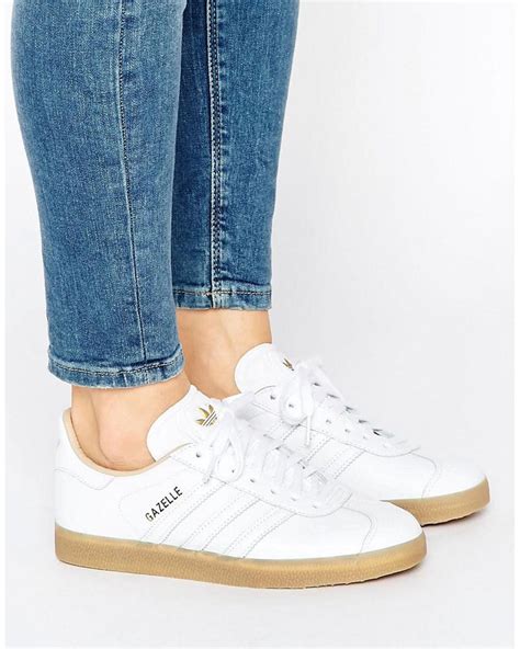 adidas gazelle 41 wit|Adidas gazelle white price.